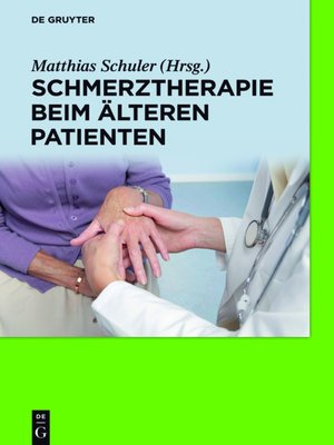 cover image of Schmerztherapie beim älteren Patienten